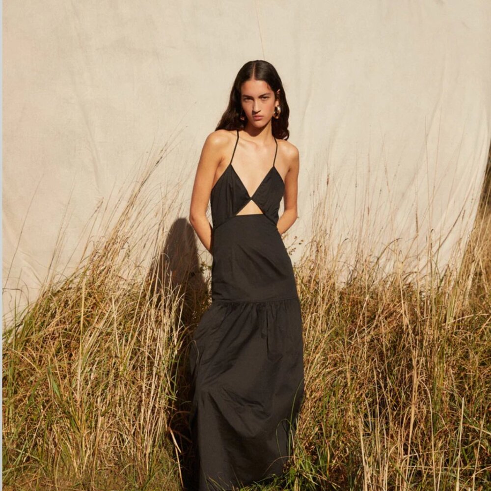 MISHA COLLECTION Black Maxi Dress